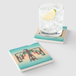 Dessous-de-verre En Pierre Dessous de verre de pierre de Thunderbird Tribal