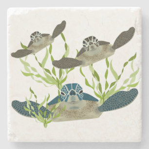 Dessous-de-verre En Pierre Dessous de verre de pierre des tortues marines