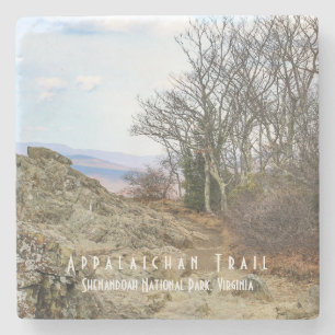 Dessous-de-verre En Pierre Dessous de verre de pierre du sentier Appalaichan