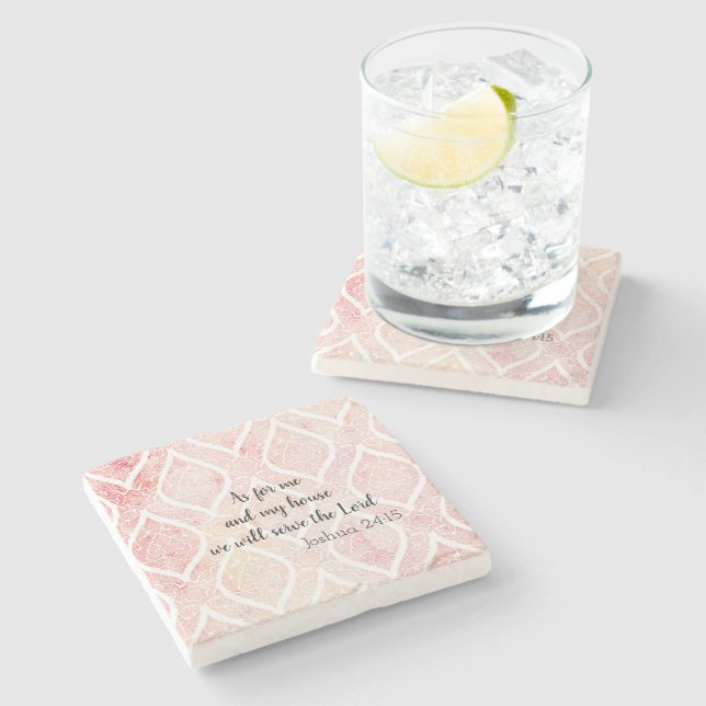 Dessous-de-verre En Pierre Dessous de verre d'écriture sainte (Côté)