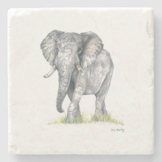Dessous-de-verre En Pierre Dessous de verre d'éléphant