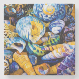 Dessous-de-verre En Pierre Dessous de verre "Diversité"