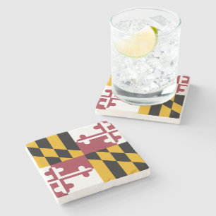 Dessous-de-verre En Pierre Dessous de verre du pavillon de l'État du Maryland