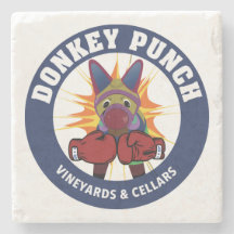 Dessous de verre en marbre Donkey Punch