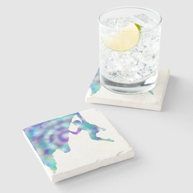 Dessous-de-verre En Pierre dessous de verre en marbre libre (Côté)