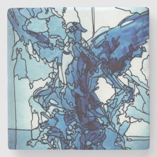 Dessous-de-verre En Pierre Dessous de verre en pierre Bleu Angel