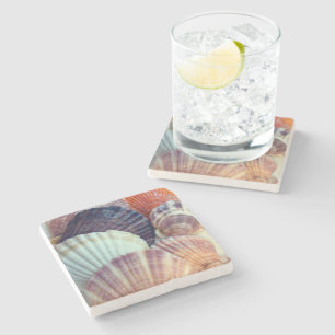 Dessous-de-verre En Pierre Dessous de verre en pierre coquillages