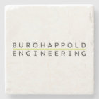 Dessous de verre en pierre de marbre