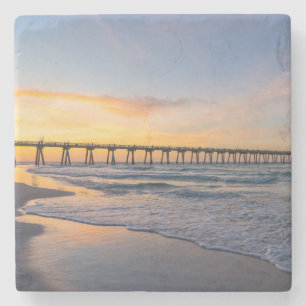 Dessous-de-verre En Pierre Dessous de verre en pierre de Sunrise de Pensacola