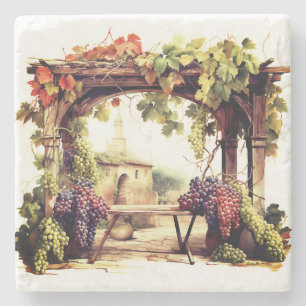 Dessous-de-verre En Pierre Dessous de verre en pierre du vignoble