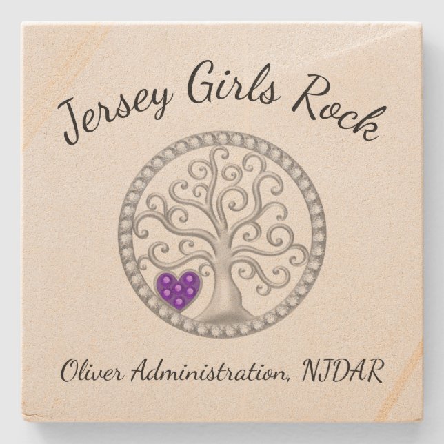 Dessous-de-verre En Pierre Dessous de verre en pierre pour groupes (Devant)