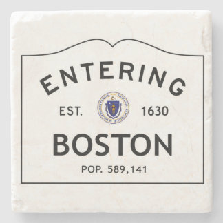 Dessous-de-verre En Pierre Dessous de verre entrants de Boston