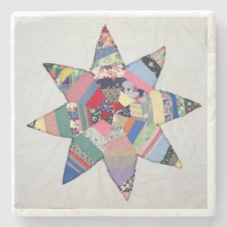 Dessous-de-verre En Pierre Dessous de verre étoile Patchwork