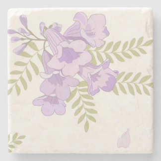 Dessous-de-verre En Pierre Dessous de verre floral australien Jacaranda Bloom