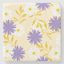 Dessous de verre Floral de pierre