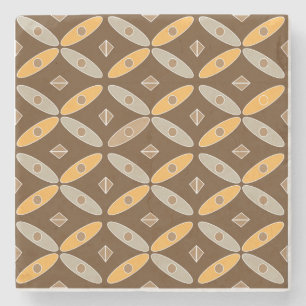 Dessous-de-verre En Pierre Dessous de verre Motif indonésien Batik