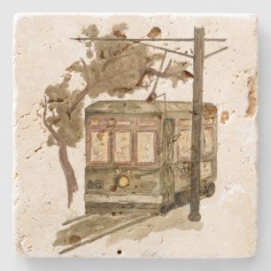 Dessous-de-verre En Pierre DESSOUS DE VERRE NOLA Streetcar