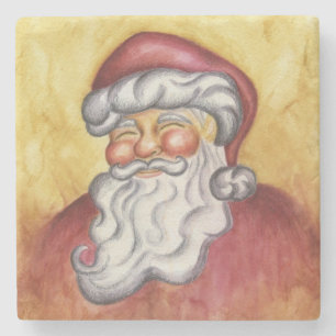 Dessous-de-verre En Pierre Dessous de verre père Noël Stone