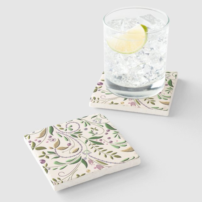 Dessous-de-verre En Pierre Dessous de verre - Pierre - Saveur toscane (Côté)