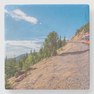Dessous-de-verre En Pierre Dessous de verre Pikes Peak Train Ride Stone