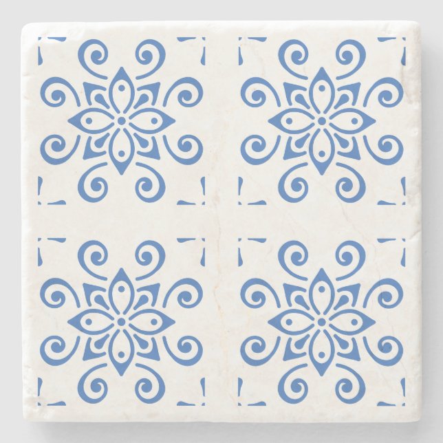 Dessous-de-verre En Pierre Dessous de verre simple Azulejo (Devant)