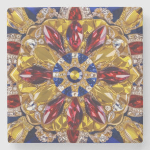 Dessous-de-verre En Pierre Dessous de verre spécial en pierre aux couleurs de
