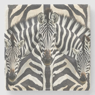 Dessous-de-verre En Pierre Dessous de verre Zebra