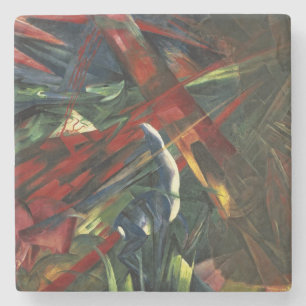 Dessous-de-verre En Pierre Destin des animaux, 1913