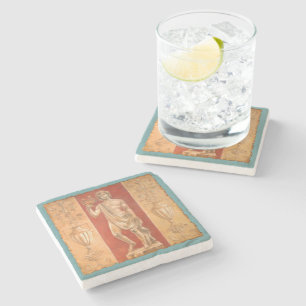 Dessous-de-verre En Pierre Dionysos avec Urnes