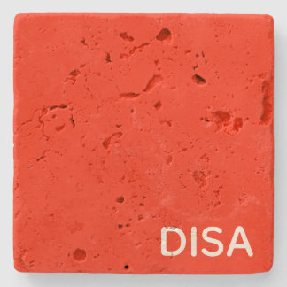 Dessous-de-verre En Pierre Disa Red color