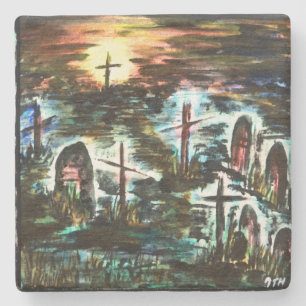 Dessous-de-verre En Pierre Distant Light
