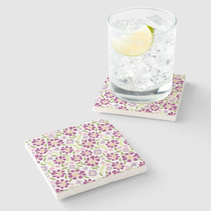 Dessous-de-verre En Pierre Ditsy floral
