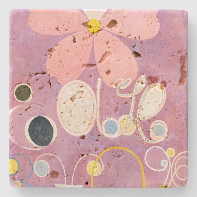 Dessous-de-verre En Pierre Dix Plus Grandes, No 5, Adultes | Hilma af Klint | (Devant)