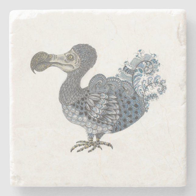 Dessous-de-verre En Pierre Dodo oiseau éteint (Devant)