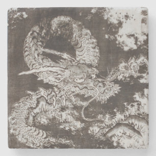 Dessous-de-verre En Pierre Dragon Isoda Koryusai