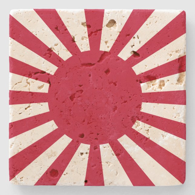 Dessous-de-verre En Pierre Drapeau de guerre impérial du Japon (Devant)