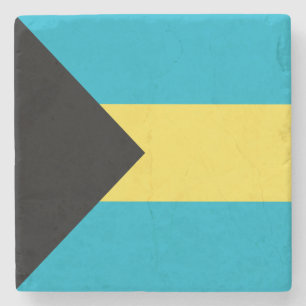 Dessous-de-verre En Pierre Drapeau des Bahamas