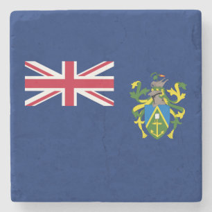 Dessous-de-verre En Pierre Drapeau des îles Pitcairn
