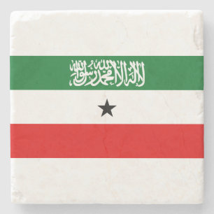 Dessous-de-verre En Pierre Drapeau du Somaliland