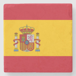 Dessous-de-verre En Pierre Drapeau espagnol (Espagne)