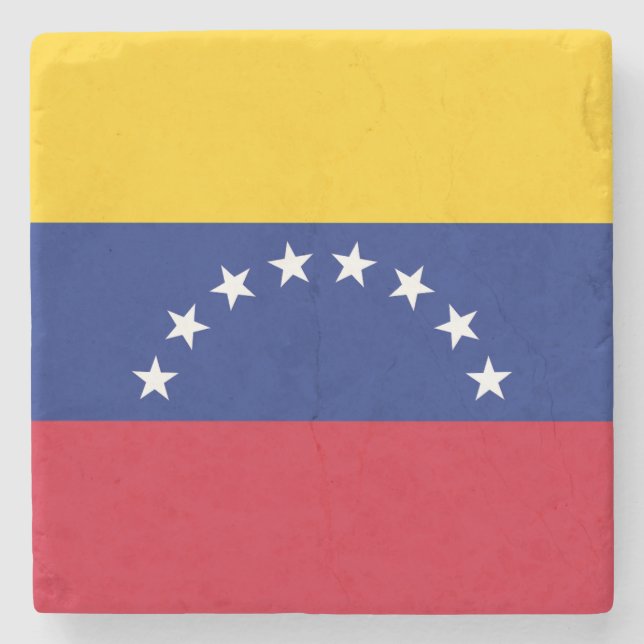 Dessous-de-verre En Pierre Drapeau Venezuela (Devant)