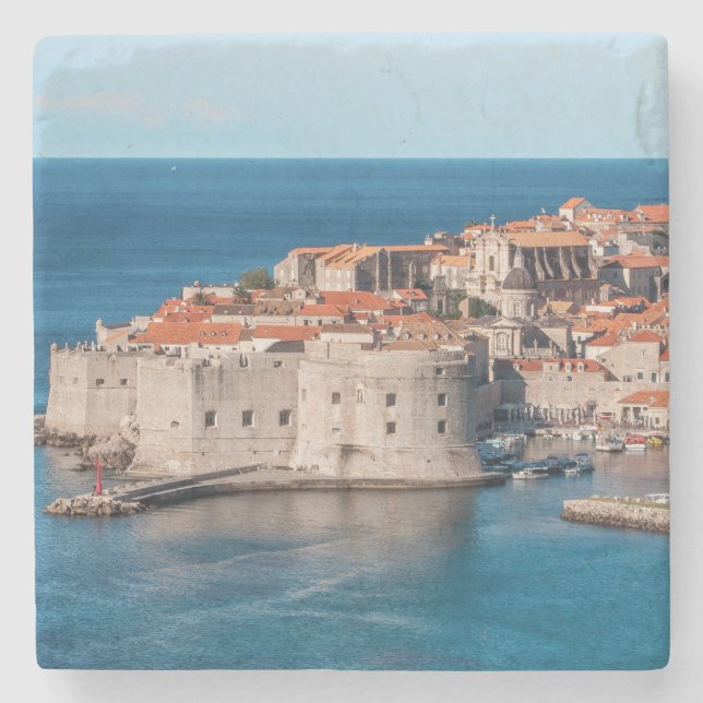 Dessous-de-verre En Pierre Dubrovnik, Croatie (Devant)
