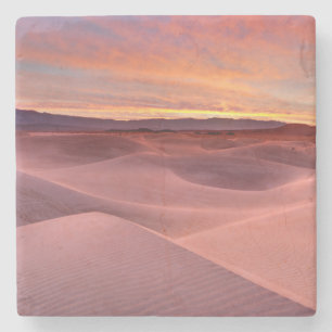 Dessous-de-verre En Pierre Dunes de sable rose, Death Valley, CA