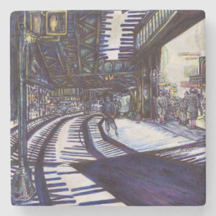 Dessous-de-verre En Pierre Dusting the Piano