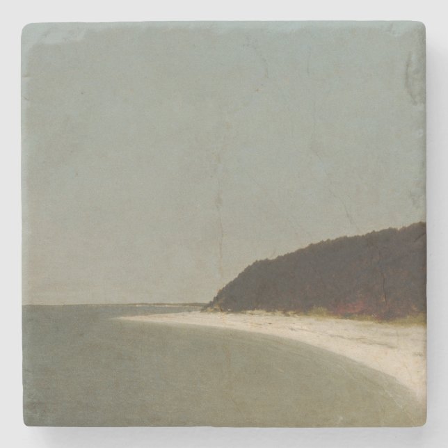 Dessous-de-verre En Pierre Eaton's Neck, Long Island | John Frederick Kensett (Devant)