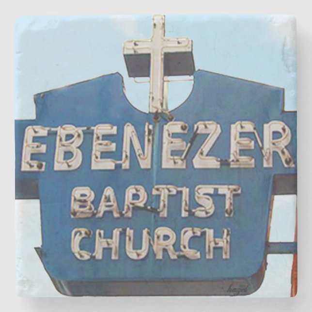 Dessous-de-verre En Pierre Ebenezer Baptist Church Atlanta, Ebenezer Baptist (Devant)