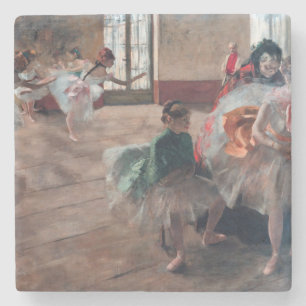 Dessous-de-verre En Pierre Edgar Degas - La répétition