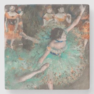 Dessous-de-verre En Pierre Edgar Degas - Swaying Dancer / Danseuse en vert