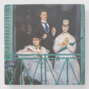 Dessous-de-verre En Pierre Edouard Manet - Balcon / Le Balcon