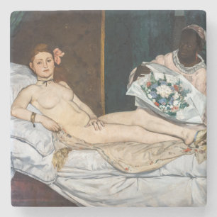Dessous-de-verre En Pierre Edouard Manet - Olympia